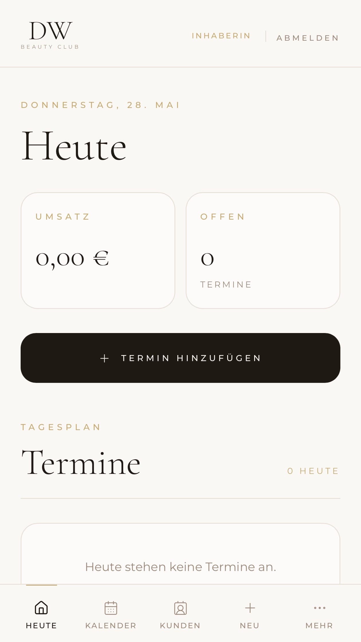 CRM — Kalender