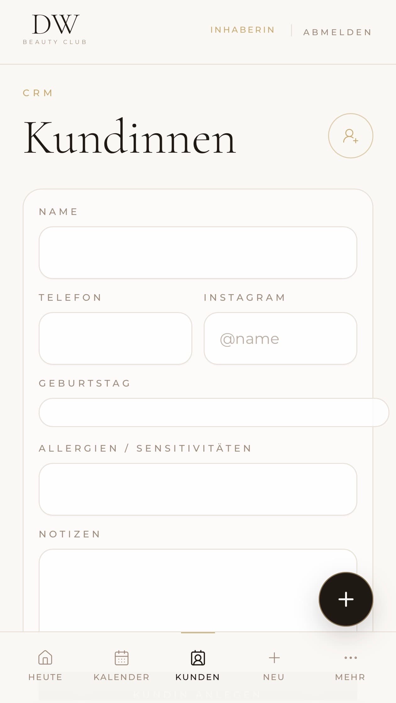 CRM — Login